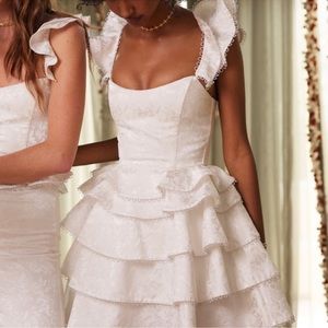 V. Chapman Patisserie Tiered Dress